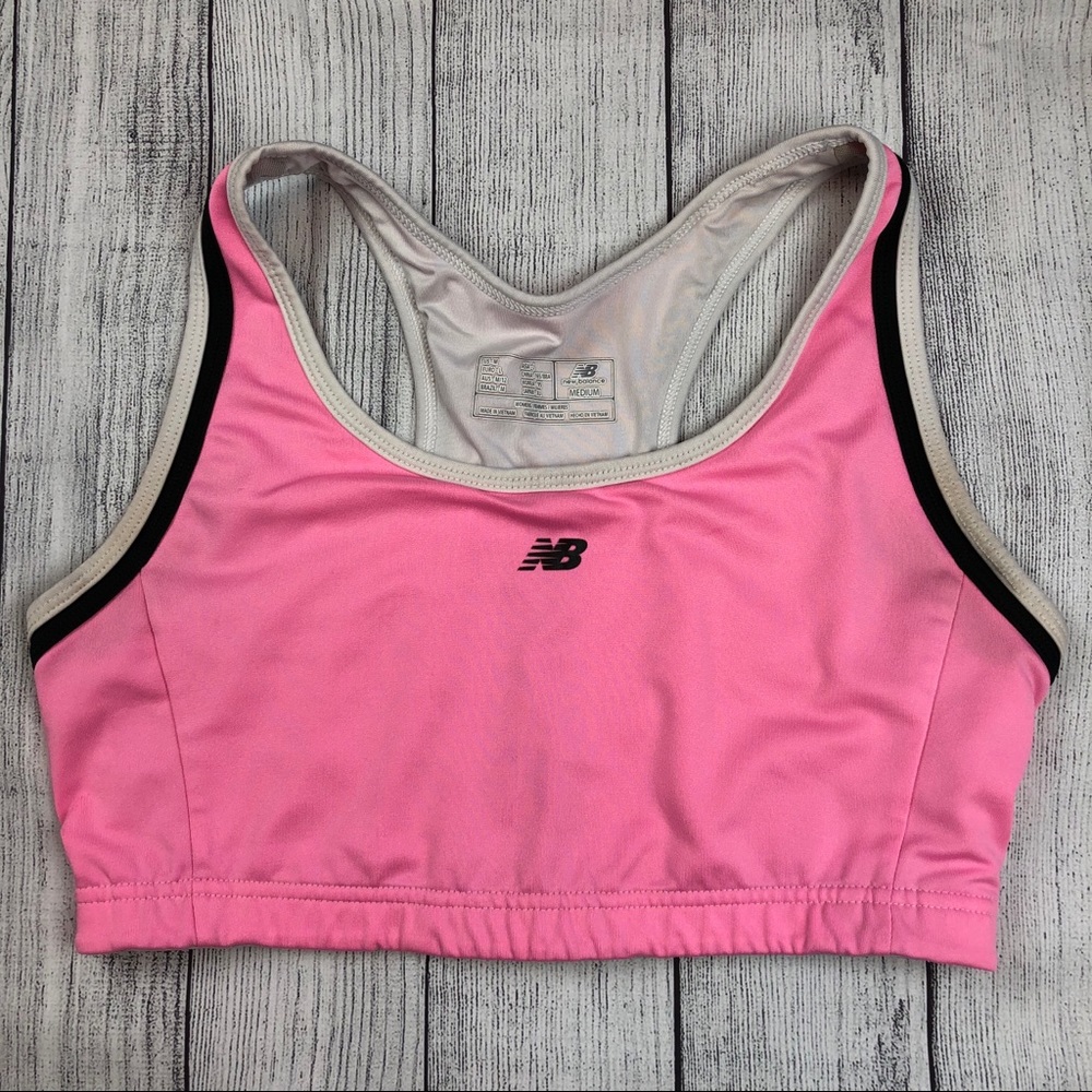 New Balance Sports Bra *pink *medium